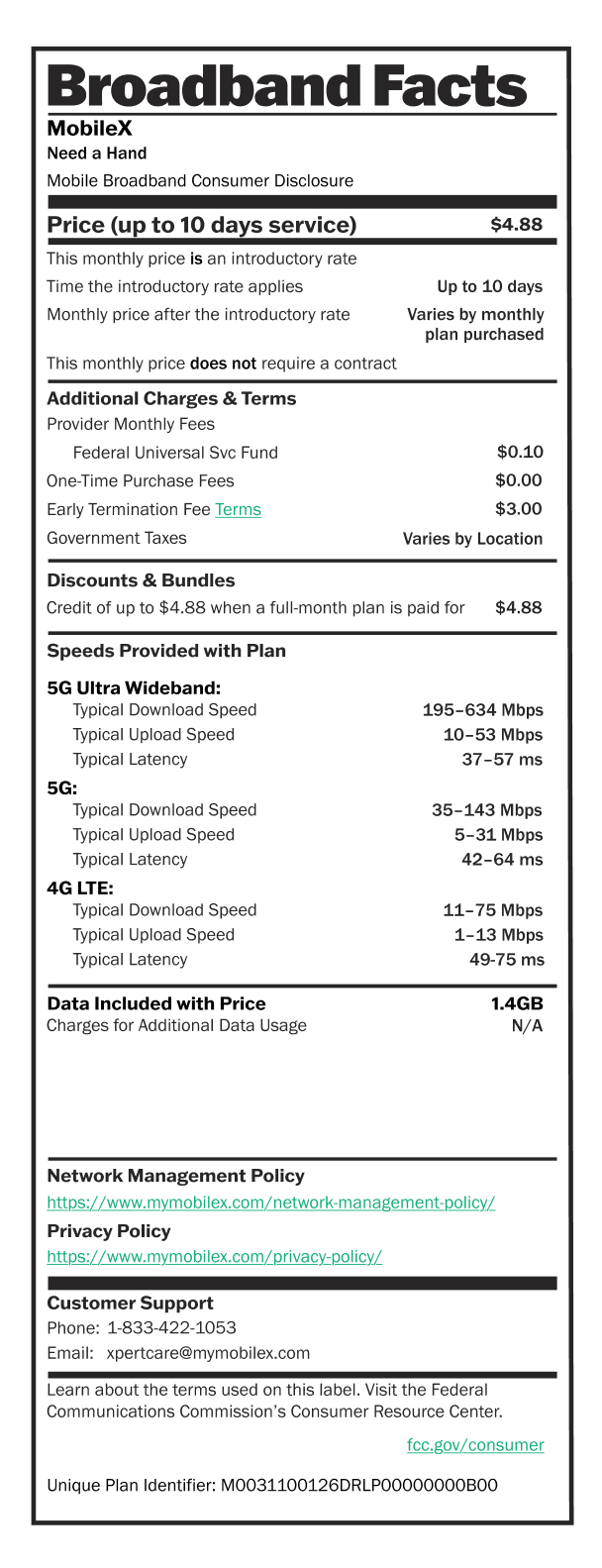 Broadband Facts Mobile